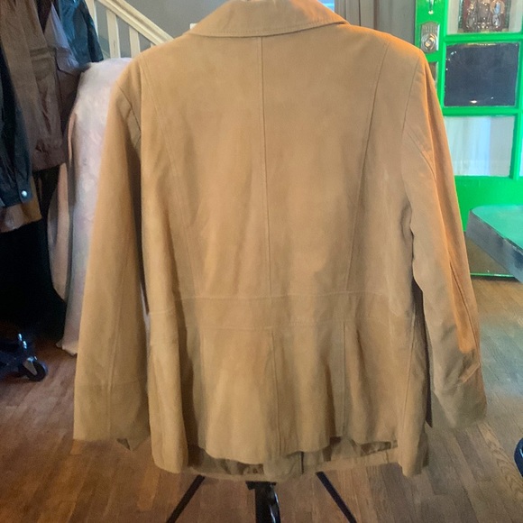 Lane Bryant suede leather jacket - Picture 2 of 3